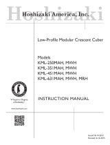 Hoshizaki KML-451MAH User manual