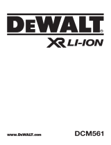 DeWalt DCM561P1 User manual