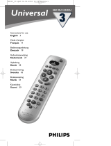 Philips SBCRU530/00B User manual