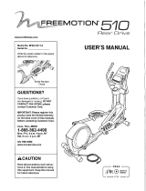 NordicTrack NTEL01011.1 User manual