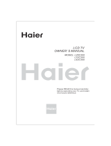 Haier L42C300 Owner's manual