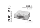 Roberts Radio CRD-19 User manual