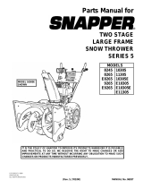 Snapper 8265 User manual