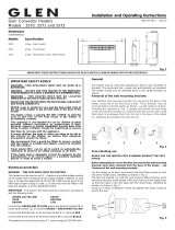 Glen 2570 Installation and Operating Instructions