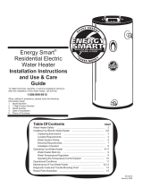 Whirlpool energysmart Residential Electric Water Heater Installation Instructions And Use & Care Manual
