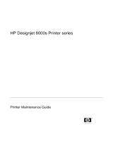 HP DesignJet 8000 Printer series User guide
