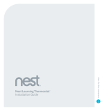 Nest Learning thermostat Installation guide