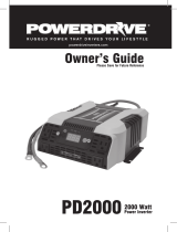 PowerDrive PD2000 User manual