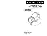 Fantom Vacuum THE SPECIALIST SC925H User manual