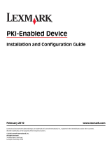 Lexmark X652DE - Mfp Taa Gov Compliant Installation And Configuration Manual