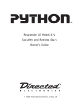Python Responder LE 872 User manual