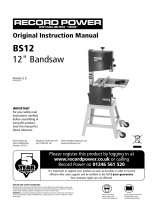 Record Power BS12 Original Instruction Manual