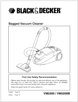 Black & Decker VM2200B User manual