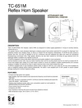 Optimus TC-651M User manual