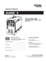 Lincoln Electric CLASSIC II Operating instructions