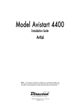 Avital 834002 User manual