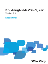 Blackberry version 5.2 User manual