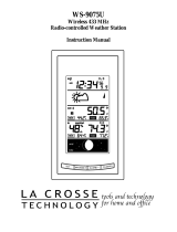 La Crosse Technology WS-9075U User manual