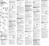 Sony BC-TRX Operating instructions