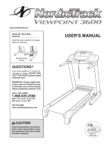 NordicTrack 665 E User manual