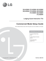 LG Electronics 37LH255H User manual