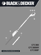 Black & Decker GTC800 User manual