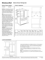 Maytag MFI2670XE Series Product Dimensions