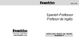 Franklin Spanish Professor DBE-1440 User manual
