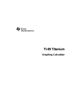 Texas Instruments 89T/CLM Owner's manual