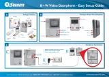 Swann B+W Video Doorphone Easy Setup Manual