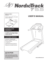 NordicTrack T 5.5 Treadmill User manual