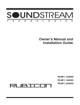 Soundstream LIL'WONDER LW1.1100D User manual