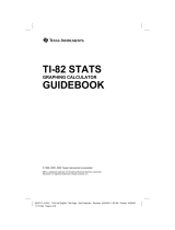 Texas Instruments TI-82 STATS User manual