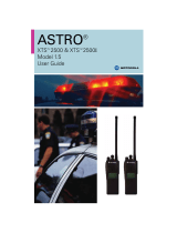 Motorola Astro XTS 2500I Model 1.5 User manual