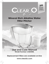 Clear2O CAP350BL Installation guide