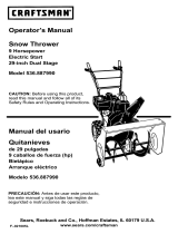 Craftsman 536887990 Owner's manual