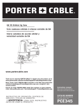 Porter-Cable PCE345 User manual