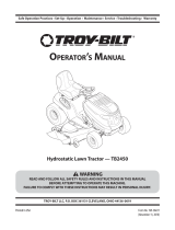 Troy-Bilt TB2450 User manual