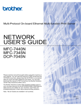 Brother DCP-7045N User manual