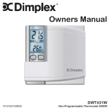 Dimplex DWT431W Non-Programmable Thermostat User manual