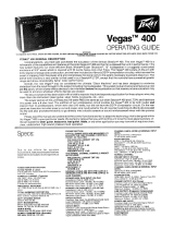 Peavey Vegas 400 Owner's manual