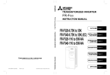 Mitsubishi Electric FR-F500 User manual