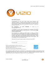 Vizio VA26L HDTV10T User manual