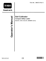 Toro Soil Cultivator, Compact Utility Loader User manual
