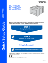 Brother HL-4040CDN User manual