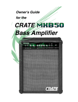 Crate MXB50 Owner's manual