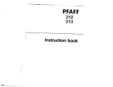 Pfaff 212 Owner's manual