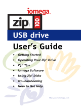 Iomega ZIP drive 100 User manual