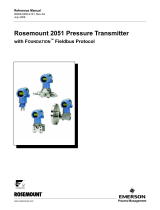 Emerson Process Management 2051 User manual