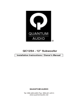 Quantum Audio QC15S4 User manual